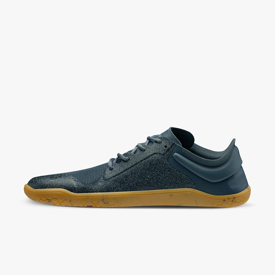 Blue Men's Vivobarefoot Primus Lite III Casual Shoes | Philippines 0087OKIR